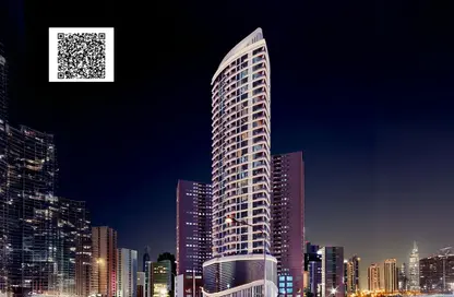 Apartment - 1 Bedroom - 2 Bathrooms for sale in Tower C1 - Ajman Pearl Towers - Ajman Downtown - Ajman