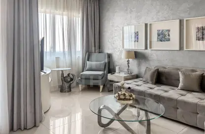 Apartment - 1 Bedroom - 2 Bathrooms for rent in The Signature - Burj Khalifa Area - Downtown Dubai - Dubai