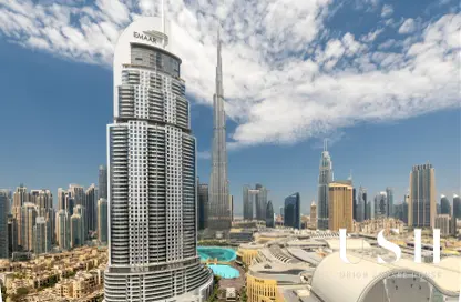 Apartment - 2 Bedrooms - 2 Bathrooms for rent in Boulevard Point - Downtown Dubai - Dubai