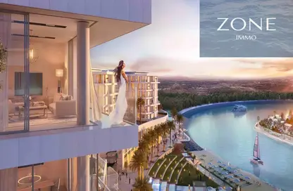 Apartment - 1 Bedroom - 2 Bathrooms for sale in Bluebay Walk - Ajmal Makan City - Sharjah Waterfront City - Sharjah