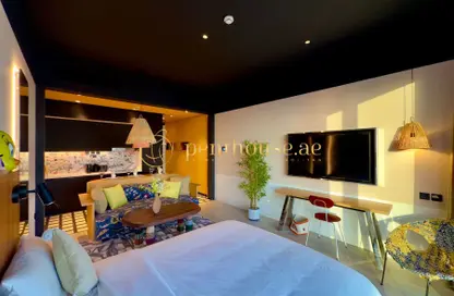 Apartment - Studio - 1 Bathroom for rent in Mama Shelter Residences - Business Bay - Dubai