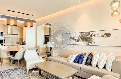 Apartment - 3 Bedrooms - 3 Bathrooms for rent in Jumeirah Gate Tower 2 - The Address Jumeirah Resort and Spa - Jumeirah Beach Residence - Dubai