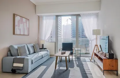 شقة - غرفة نوم - 1 حمام للايجار في أوشن هايتس - دبي مارينا - دبي