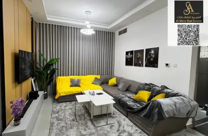 Apartment - 1 Bedroom - 2 Bathrooms for sale in Tower A3 - Ajman Pearl Towers - Ajman Downtown - Ajman