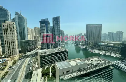 Apartment - 1 Bedroom - 2 Bathrooms for rent in Marina Quays West - Marina Quays - Dubai Marina - Dubai