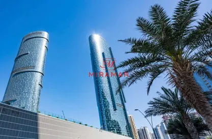 Apartment - 1 Bedroom - 2 Bathrooms for rent in Sun Tower - Shams Abu Dhabi - Al Reem Island - Abu Dhabi