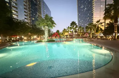 Apartment - Studio - 1 Bathroom for rent in The Gate Tower 2 - Shams Abu Dhabi - Al Reem Island - Abu Dhabi