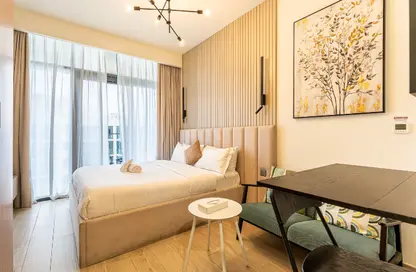Apartment - Studio - 1 Bathroom for rent in AZIZI Riviera 34 - Meydan One - Meydan - Dubai