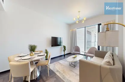 Living / Dining Room image for: Apartment - 1 Bedroom - 1 Bathroom for rent in O10 - Al Jaddaf - Dubai, Image 1