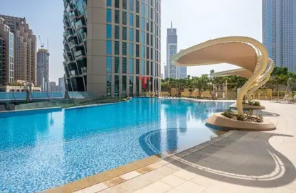 شقة - غرفة نوم - 2 حمامات للبيع في برج فيستا 2 - برج فيستا - دبي وسط المدينة - دبي