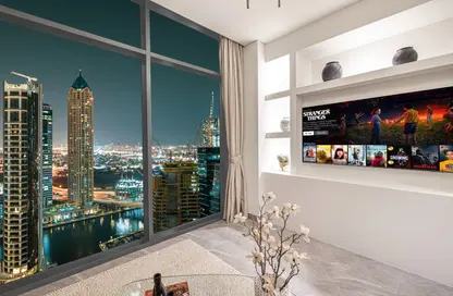 Apartment - 1 Bedroom - 1 Bathroom for rent in Peninsula One - Peninsula - Business Bay - Dubai