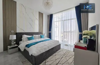 Apartment - 1 Bedroom - 2 Bathrooms for rent in Pearlz by Danube - Al Furjan - Dubai