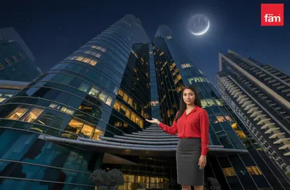 Office Space - Studio - 2 Bathrooms for rent in The Binary Tower - Business Bay - Dubai