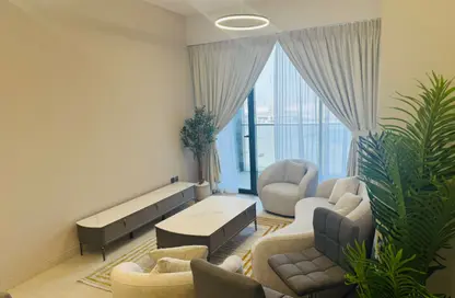 Apartment - 1 Bedroom - 2 Bathrooms for rent in Amal Tower - Dubai Sports City - Dubai