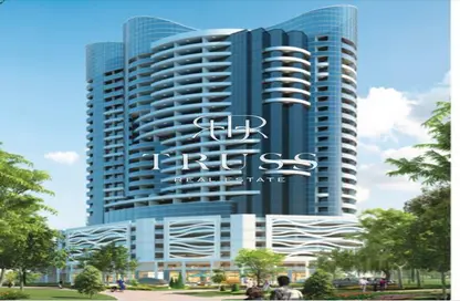 Outdoor Building image for: Apartment - 1 Bathroom for sale in Blue Waves Tower - Dubai Residence Complex - Dubai, Image 1