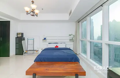 Apartment - Studio - 1 Bathroom for rent in The Court Tower - Business Bay - Dubai