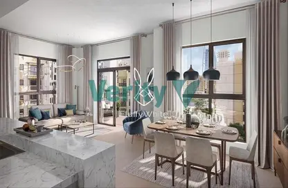 Apartment - 2 Bedrooms - 3 Bathrooms for sale in Al Jazi - Madinat Jumeirah Living - Umm Suqeim - Dubai