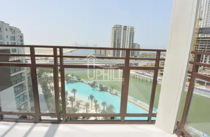 Balcony image for: Apartment - 3 Bedrooms - 3 Bathrooms for rent in Sunset at Creek Beach - Creek Beach - Dubai Creek Harbour (The Lagoons) - Dubai, Image 1