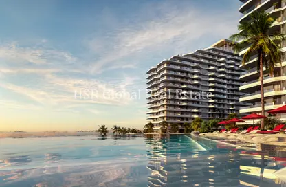 Apartment - 1 Bedroom - 2 Bathrooms for sale in Rosso Bay Residence - Al Marjan Island - Ras Al Khaimah