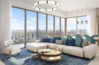 شقة - غرفة نوم - 2 حمامات للبيع في برج Seapoint 1 - سي بوينت - إعمار بيتشفرونت - دبي هاربور - دبي