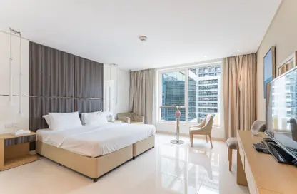 Apartment - Studio - 1 Bathroom for rent in DAMAC Maison Canal Views - Business Bay - Dubai