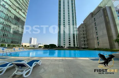 Apartment - 1 Bedroom - 2 Bathrooms for rent in RAK Tower - Marina Square - Al Reem Island - Abu Dhabi