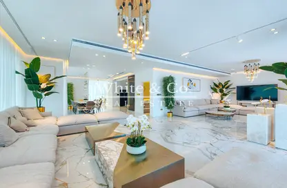 Villa - 6 Bedrooms - 6 Bathrooms for rent in Garden Homes Frond A - Garden Homes - Palm Jumeirah - Dubai
