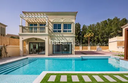 Pool image for: Villa - 2 Bedrooms - 4 Bathrooms for rent in District 9A - Jumeirah Village Triangle - Dubai, Image 1