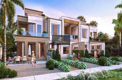 Outdoor House image for: Apartment - 5 Bedrooms - 6 Bathrooms for sale in Morocco Phase 2 - Damac Lagoons - Dubai, Image 1