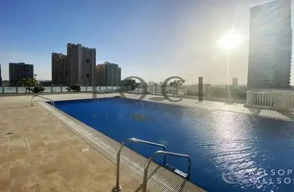 صورة لـ حوض سباحة شقة - غرفة نوم - 2 حمامات للبيع في المنارة - مثلث قرية الجميرا - دبي ، صورة رقم 1