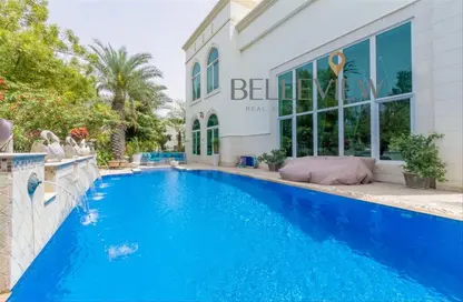 Villa - 6 Bedrooms for rent in Sector E - Emirates Hills - Dubai