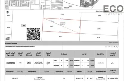 Land - Studio for sale in Al Helio 2 - Al Helio - Ajman