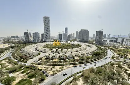 شقة - غرفة نوم - 2 حمامات للايجار في اكا ريزيدنس - قرية الجميرا سركل - دبي