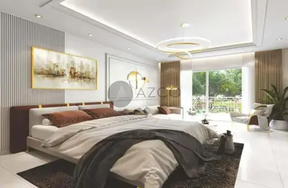 Room / Bedroom image for: Apartment - 1 Bedroom - 2 Bathrooms for sale in Vincitore Volare - Arjan - Dubai, Image 1
