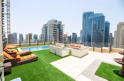 Apartment - 2 Bedrooms - 3 Bathrooms for rent in Rimal 1 - Rimal - Jumeirah Beach Residence - Dubai