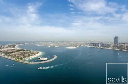 Apartment - 3 Bedrooms - 4 Bathrooms for rent in Marina Vista - EMAAR Beachfront - Dubai Harbour - Dubai