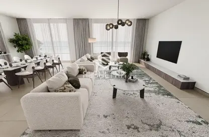 Penthouse - 4 Bedrooms - 6 Bathrooms for sale in Bashayer Villas - Al Hudayriat Island - Abu Dhabi