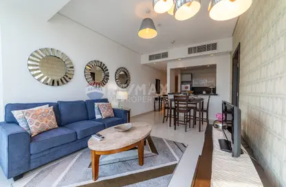 Apartment - 1 Bedroom - 2 Bathrooms for rent in Silverene Tower B - Silverene - Dubai Marina - Dubai