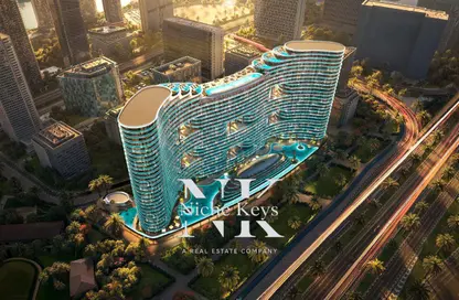 Apartment - Studio - 1 Bathroom for sale in Binghatti Aquarise - Business Bay - Dubai