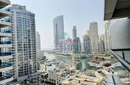 Apartment - Studio - 1 Bathroom for rent in Escan Tower - Dubai Marina - Dubai