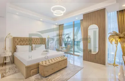 Apartment - Studio - 1 Bathroom for rent in Waves Tower - Business Bay - Dubai