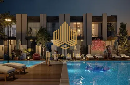 Townhouse - 3 Bedrooms - 7 Bathrooms for sale in Reportage Village Khalifa City - Khalifa City - Abu Dhabi