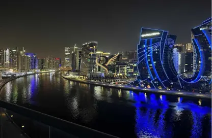 شقة - غرفة نوم - 2 حمامات للايجار في برج سكالا - الخليج التجاري - دبي