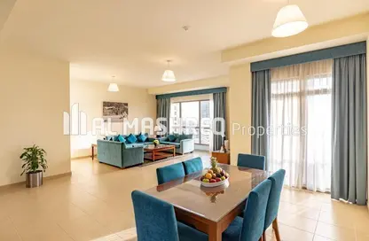 Apartment - 3 Bedrooms - 4 Bathrooms for rent in Amwaj 3 - Amwaj - Jumeirah Beach Residence - Dubai