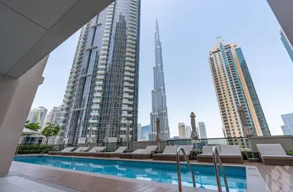 شقة - غرفة نوم - 1 حمام للايجار في آكت ون - اكت تاورز - منطقة دار الأوبرا - وسط مدينة دبي - دبي