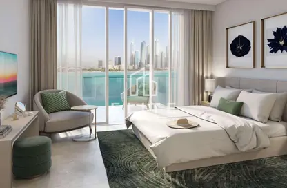 Apartment - 2 Bedrooms - 2 Bathrooms for sale in Beachgate by Address - EMAAR Beachfront - Dubai Harbour - Dubai