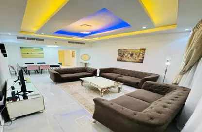 Apartment - 3 Bedrooms - 2 Bathrooms for rent in Beach Tower 1 - Al Khan Lagoon - Al Khan - Sharjah