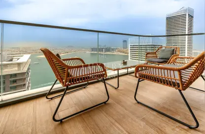 Apartment - 1 Bedroom - 1 Bathroom for rent in Marina Vista - EMAAR Beachfront - Dubai Harbour - Dubai