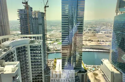 مكتب - استوديو - 1 حمام للايجار في برج بارك لين - الخليج التجاري - دبي