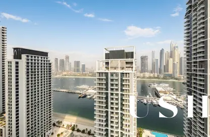 Apartment - 1 Bedroom - 1 Bathroom for sale in Grand Bleu Tower 2 - EMAAR Beachfront - Dubai Harbour - Dubai